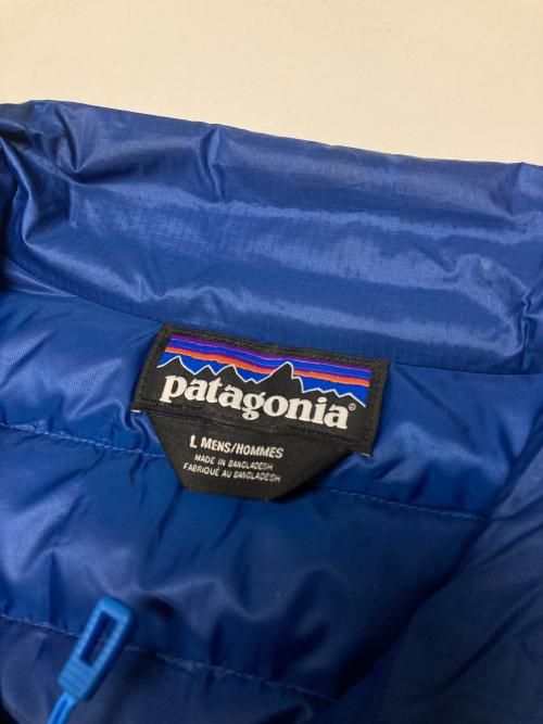 Patagonia（パタゴニア）Patagonia (パタゴニア) ダウンセーター ブルー サイズ:Lの古着・服飾アイテム