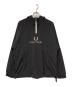 FRED PERRY（フレッドペリー）の古着「Embroidered Half Zip JKT」｜ブラック