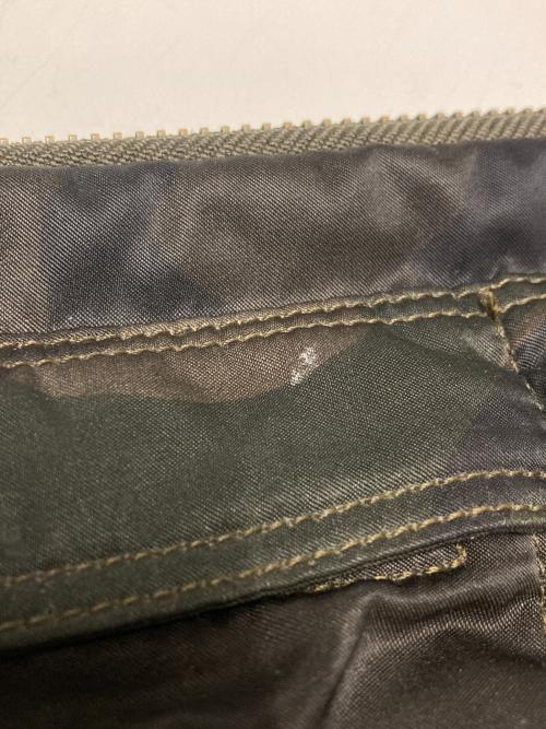 PORTER（ポーター）PORTER (ポーター) カモフラナイロンドキュメントケース オリーブの古着・服飾アイテム