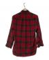 PENDLETON (ペンドルトン) 50-60s ウールチェックBDシャツ レッド×ブラック サイズ:S：15000円