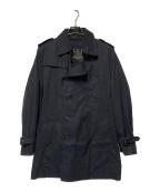 BURBERRY BLACK LABELバーバリーブラックレーベル）の古着「ライナー付トレンチコート」｜ネイビー