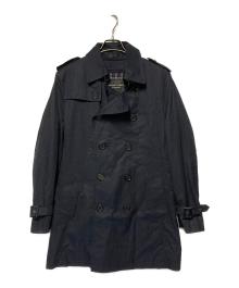 BURBERRY BLACK LABEL（バーバリーブラックレーベル）の古着「ライナー付トレンチコート」｜ネイビー