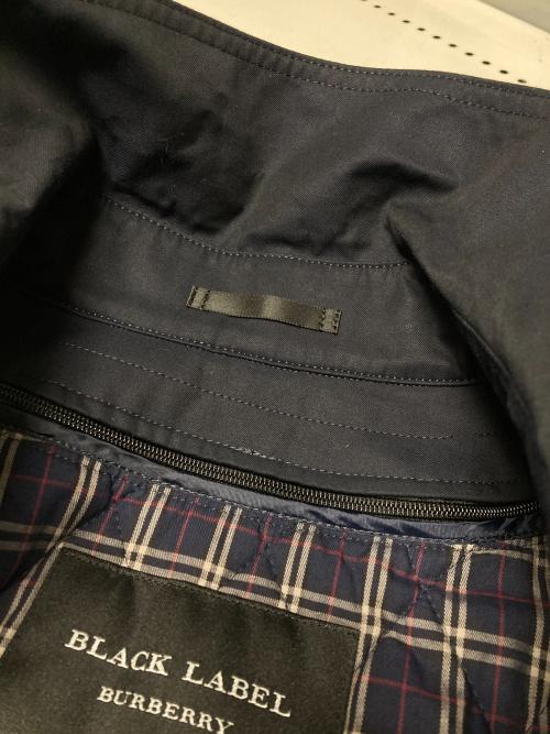 BURBERRY BLACK LABEL（バーバリーブラックレーベル）BURBERRY BLACK LABEL (バーバリーブラックレーベル) ライナー付トレンチコート ネイビー サイズ:Lの古着・服飾アイテム