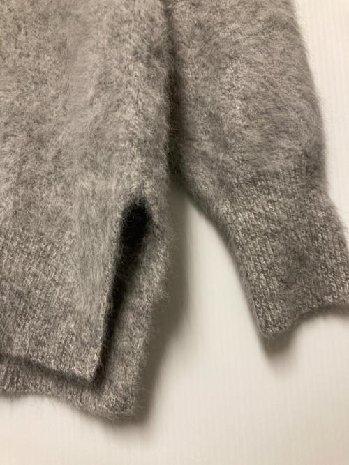 UNITED ARROWS（ユナイテッドアローズ）UNITED ARROWS (ユナイテッドアローズ) フォックスカシミヤクルーネックニット グレー サイズ:Fの古着・服飾アイテム