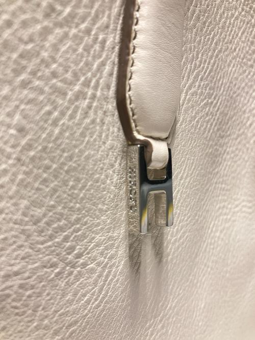HIROFU（ヒロフ）HIROFU (ヒロフ) ヌーヴォラ レザートートバッグS ホワイトの古着・服飾アイテム