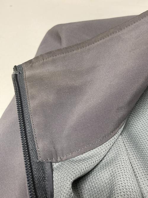 Graphpaper（グラフペーパー）Graphpaper (グラフペーパー) 23SS Semi-Dull Poplin Stand Collar Blouson グレー サイズ:1の古着・服飾アイテム