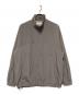 Graphpaper（グラフペーパー）の古着「23SS Semi-Dull Poplin Stand Collar Blouson」｜グレー