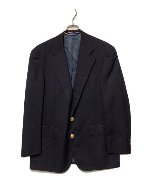 POLO RALPH LAUREN（ポロ・ラルフローレン）POLO RALPH LAUREN (ポロ・ラルフローレン) 金釦ブレザー ネイビー サイズ:98AB7の古着・服飾アイテム