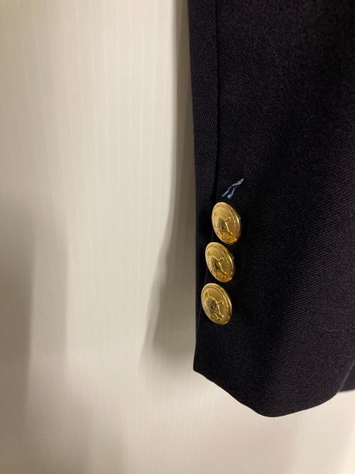 POLO RALPH LAUREN（ポロ・ラルフローレン）POLO RALPH LAUREN (ポロ・ラルフローレン) 金釦ブレザー ネイビー サイズ:98AB7の古着・服飾アイテム