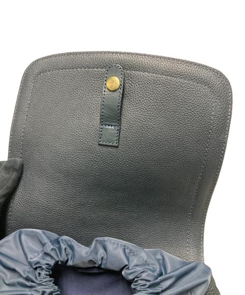 HERGOPOCH（エルゴポック）HERGOPOCH (エルゴポック) レザーリュック ダークグリーンの古着・服飾アイテム