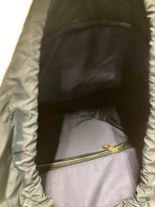 HERGOPOCH（エルゴポック）HERGOPOCH (エルゴポック) レザーリュック ダークグリーンの古着・服飾アイテム