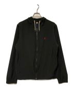 POLO RALPH LAURENポロ・ラルフローレン）の古着「フーデッドジャケット」｜ブラック