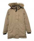 CANADA GOOSEカナダグース）の古着「VICTORIA PARKA」｜ベージュ