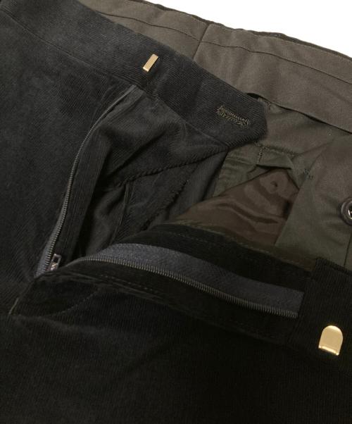 Calvin Klein（カルバンクライン）Calvin Klein (カルバンクライン) コーデュロイ2Bセットアップスーツ ネイビー サイズ:40の古着・服飾アイテム