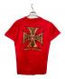 WEST COAST CHOPPERS (ウエストコーストチョッパーズ) プリントTシャツ レッド サイズ:S：10000円