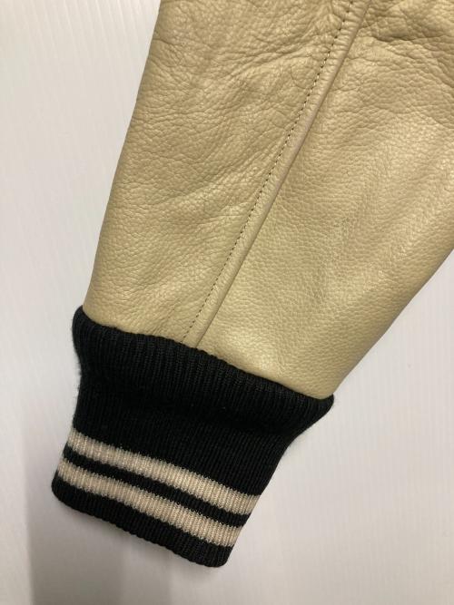 REEBOK（リーボック）REEBOK (リーボック) RAIDERS スタジャン ホワイト×ブラック サイズ:Mの古着・服飾アイテム