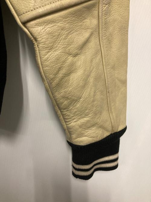 REEBOK（リーボック）REEBOK (リーボック) RAIDERS スタジャン ホワイト×ブラック サイズ:Mの古着・服飾アイテム