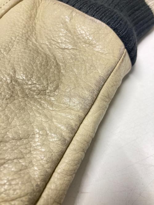 REEBOK（リーボック）REEBOK (リーボック) RAIDERS スタジャン ホワイト×ブラック サイズ:Mの古着・服飾アイテム