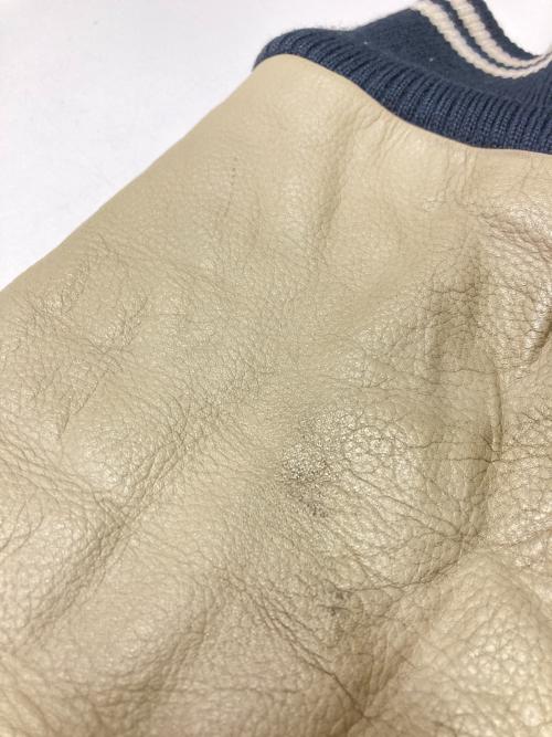 REEBOK（リーボック）REEBOK (リーボック) RAIDERS スタジャン ホワイト×ブラック サイズ:Mの古着・服飾アイテム