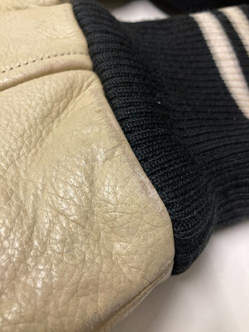 REEBOK（リーボック）REEBOK (リーボック) RAIDERS スタジャン ホワイト×ブラック サイズ:Mの古着・服飾アイテム