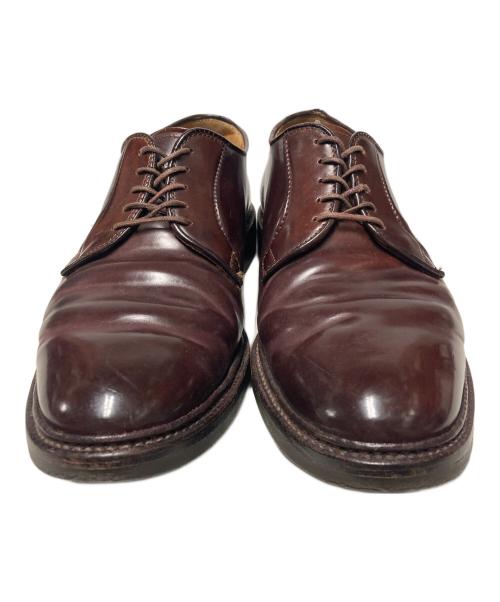 Alden（オールデン）Alden (オールデン) BARNEYS NEWYORK (バーニーズ・ニューヨーク) プレーントゥシューズ ブラウン サイズ:9Cの古着・服飾アイテム