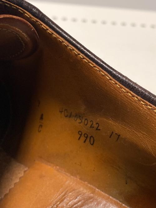 Alden（オールデン）Alden (オールデン) BARNEYS NEWYORK (バーニーズ・ニューヨーク) プレーントゥシューズ ブラウン サイズ:9Cの古着・服飾アイテム