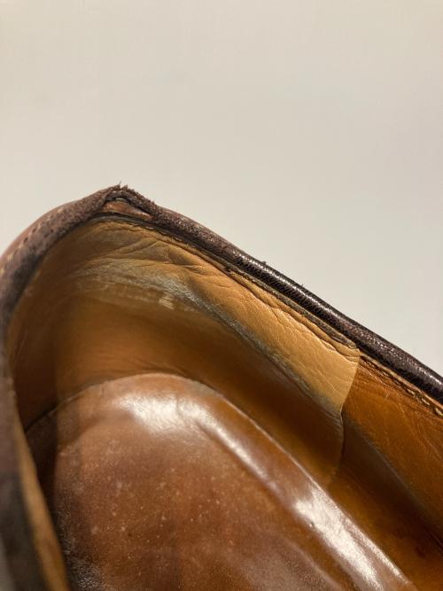 Alden（オールデン）Alden (オールデン) BARNEYS NEWYORK (バーニーズ・ニューヨーク) プレーントゥシューズ ブラウン サイズ:9Cの古着・服飾アイテム