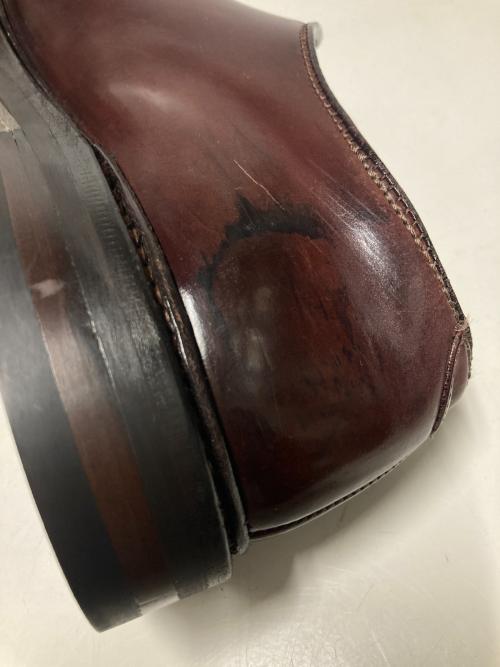 Alden（オールデン）Alden (オールデン) BARNEYS NEWYORK (バーニーズ・ニューヨーク) プレーントゥシューズ ブラウン サイズ:9Cの古着・服飾アイテム