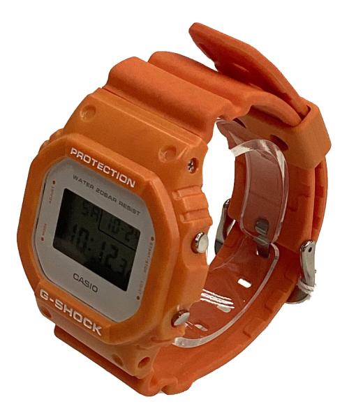CASIO（カシオ）CASIO (カシオ) 腕時計 オレンジの古着・服飾アイテム