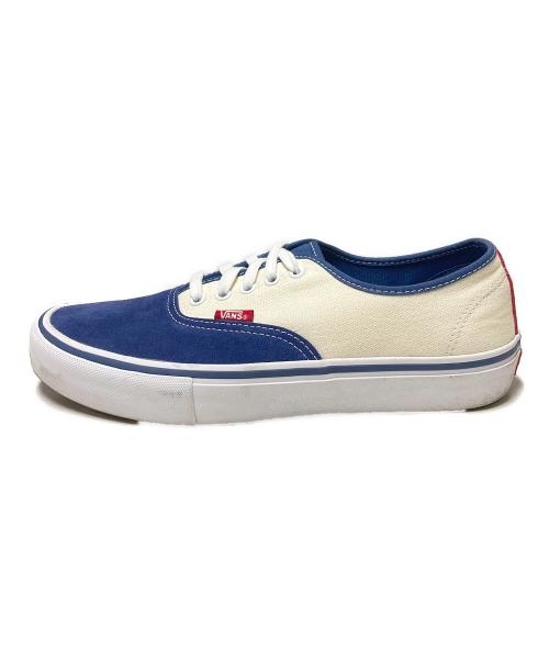 VANS（ヴァンズ）VANS (ヴァンズ) AUTHENTIC PRO ブルー×アイボリー サイズ:US10の古着・服飾アイテム