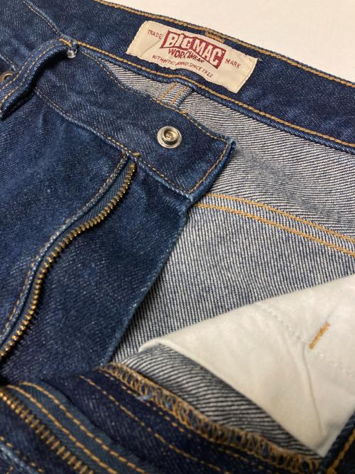 big mac（ビッグマック）big mac (ビッグマック) ペインターパンツ インディゴ サイズ:実寸参照の古着・服飾アイテム