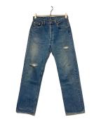 LEVI'Sリーバイス）の古着「デニムパンツ」｜スカイブルー