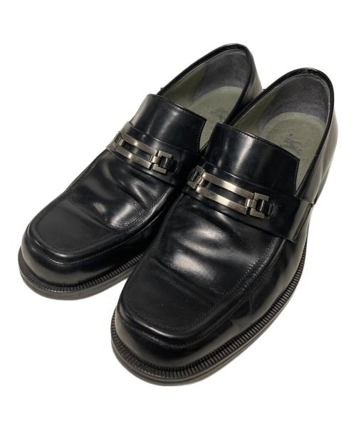 BURBERRY BLACK LABEL（バーバリーブラックレーベル）BURBERRY BLACK LABEL (バーバリーブラックレーベル) ビットローファー ブラック サイズ:25の古着・服飾アイテム