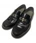 BURBERRY BLACK LABEL（バーバリーブラックレーベル）の古着「ビットローファー」｜ブラック