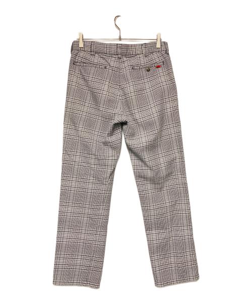 SUPREME（シュプリーム）SUPREME (シュプリーム) グレンチェックワークパンツ ホワイト×ブラック サイズ:30の古着・服飾アイテム