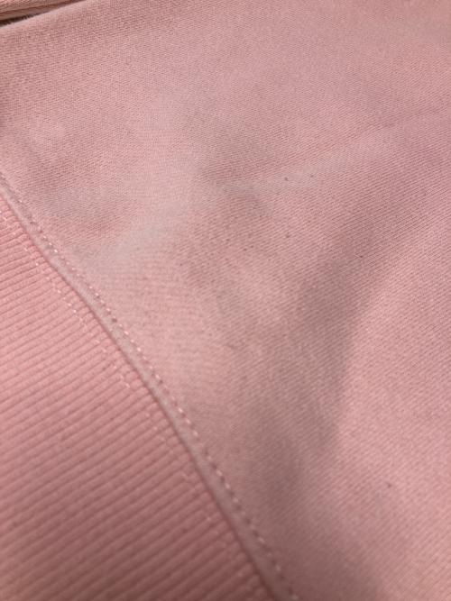 stussy（ステューシー）stussy (ステューシー) スムースストックアップリケスウェット ピンク サイズ:Mの古着・服飾アイテム