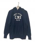 Champion REVERSE WEAVEチャンピオン リバース ウィーブ）の古着「プルオーバーパーカー」｜ネイビー