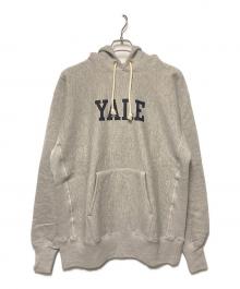 Champion REVERSE WEAVE（チャンピオン リバース ウィーブ）の古着「プルオーバーパーカー」｜グレー