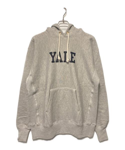 Champion REVERSE WEAVE（チャンピオン リバース ウィーブ）Champion REVERSE WEAVE (チャンピオン リバース ウィーブ) プルオーバーパーカー グレー サイズ:L 未使用品の古着・服飾アイテム