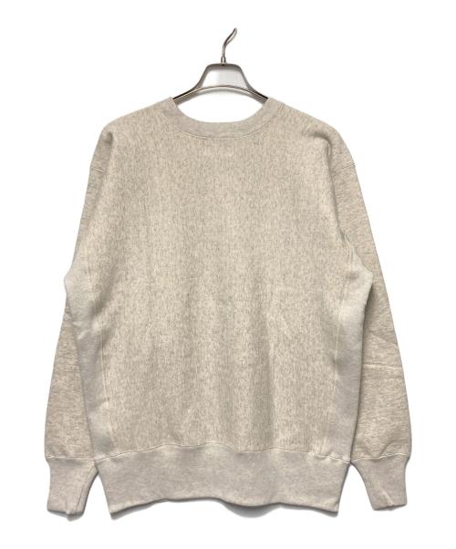 Champion REVERSE WEAVE（チャンピオン リバース ウィーブ）Champion REVERSE WEAVE (チャンピオン リバース ウィーブ) 2ndパテントモデル クルーネックスウェット グレー サイズ:L 未使用品の古着・服飾アイテム