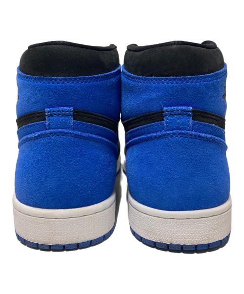 NIKE（ナイキ）NIKE (ナイキ) AIR JORDAN 1 RETRO HIGH OG ブルー×ブラック サイズ:US8の古着・服飾アイテム