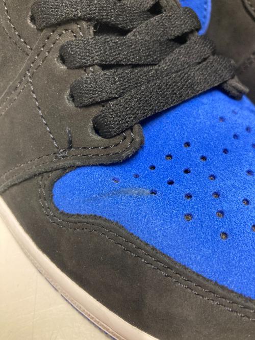 NIKE（ナイキ）NIKE (ナイキ) AIR JORDAN 1 RETRO HIGH OG ブルー×ブラック サイズ:US8の古着・服飾アイテム