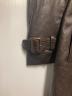 中古・古着 COACH (コーチ) レザートレンチコート ブラウン サイズ:M：40000円