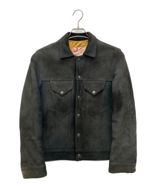 ADDICT CLOTHES（アディクト クローズ）ADDICT CLOTHES (アディクト クローズ) レザージャケット ブラック サイズ:36の古着・服飾アイテム