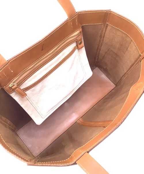 土屋鞄（ツチヤカバン）土屋鞄 (ツチヤカバン) ビジネストートバッグ ブラウンの古着・服飾アイテム