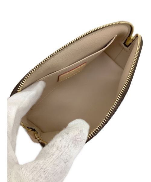 LOUIS VUITTON（ルイ ヴィトン）LOUIS VUITTON (ルイ ヴィトン) コスメポーチ ブラウンの古着・服飾アイテム