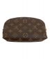 LOUIS VUITTON (ルイ ヴィトン) コスメポーチ ブラウン：34800円