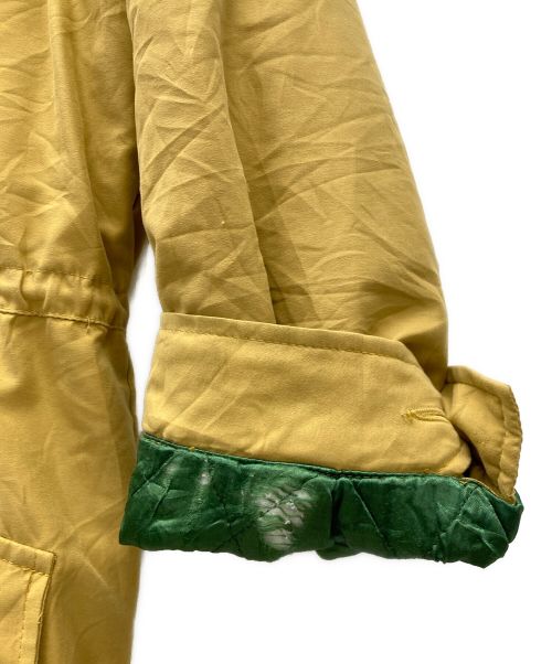 LACOSTE（ラコステ）LACOSTE (ラコステ) ヴィンテージハイネックコート イエロー×グリーン サイズ:SIZE 5の古着・服飾アイテム