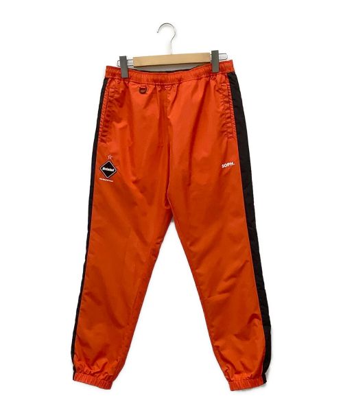 F.C.R.B. Bristol（エフシーアールビー）F.C.R.B. Bristol (エフシーアールビー) リバーシブルトラックパンツ グリーン×ブラック×オレンジ サイズ:Sの古着・服飾アイテム