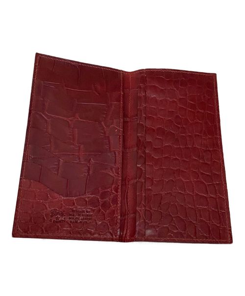 IL BISONTE（イル ビゾンテ）IL BISONTE (イル ビゾンテ) 札入れ レッドの古着・服飾アイテム